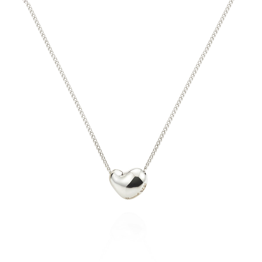 구름하트 목걸이 (소) Silver_925