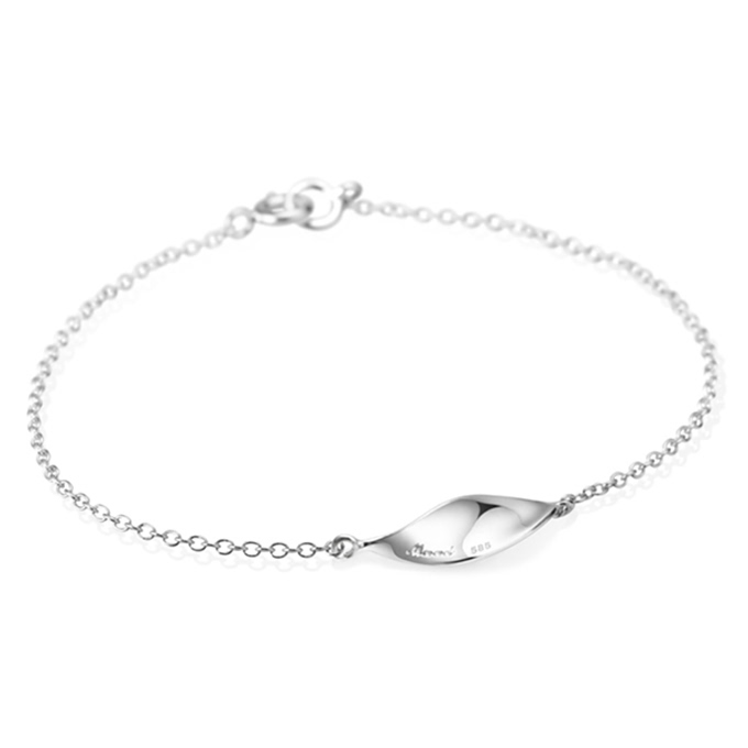 잎플릿 팔찌 Silver_925