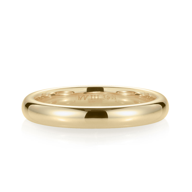 MR-III 오벌돔밴드링 3.6mm (중) 14k