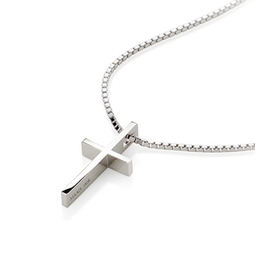 Simple Cross Pandant (XL) Sterling silver