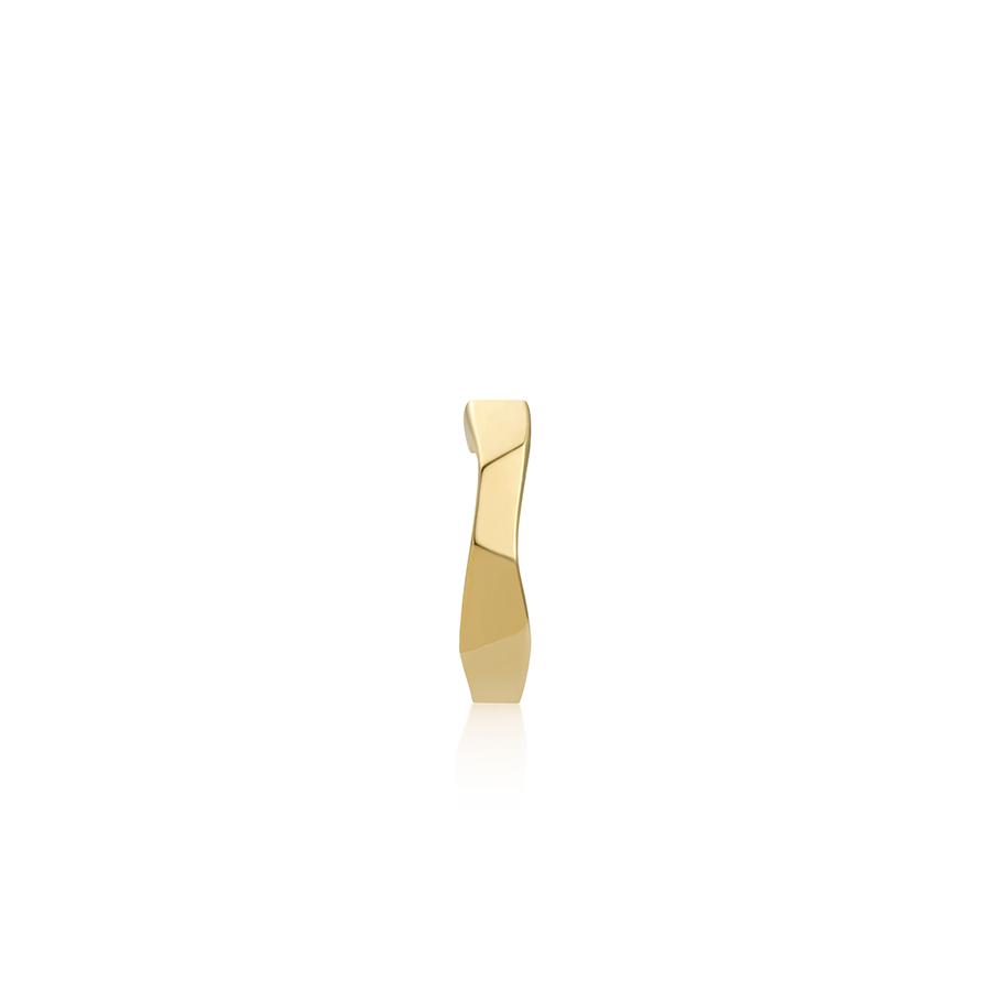 Twig ear cuff 1ea 14k gold