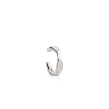 Twig ear cuff 1ea 14k White gold