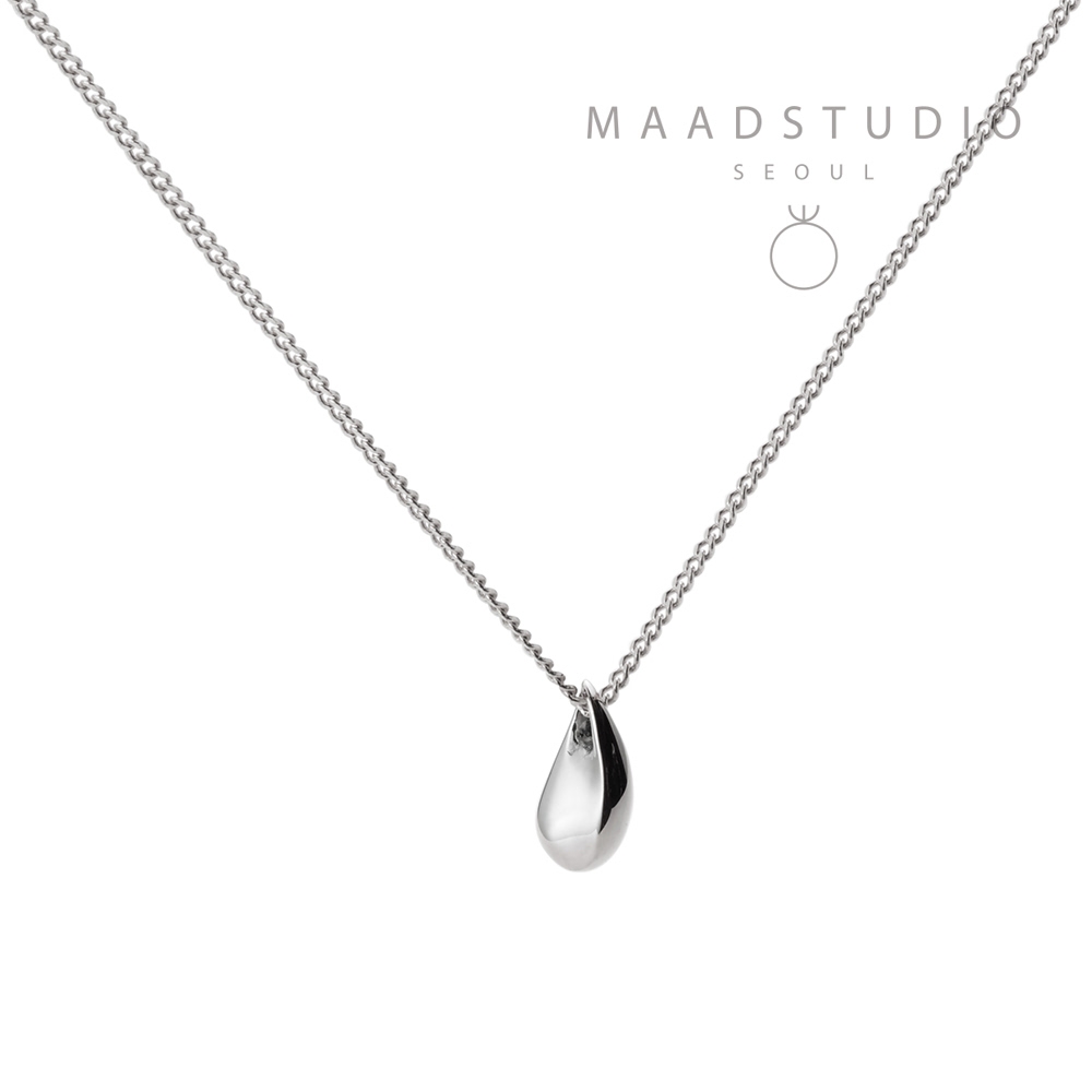 Dew pendant (S) 14k white gold