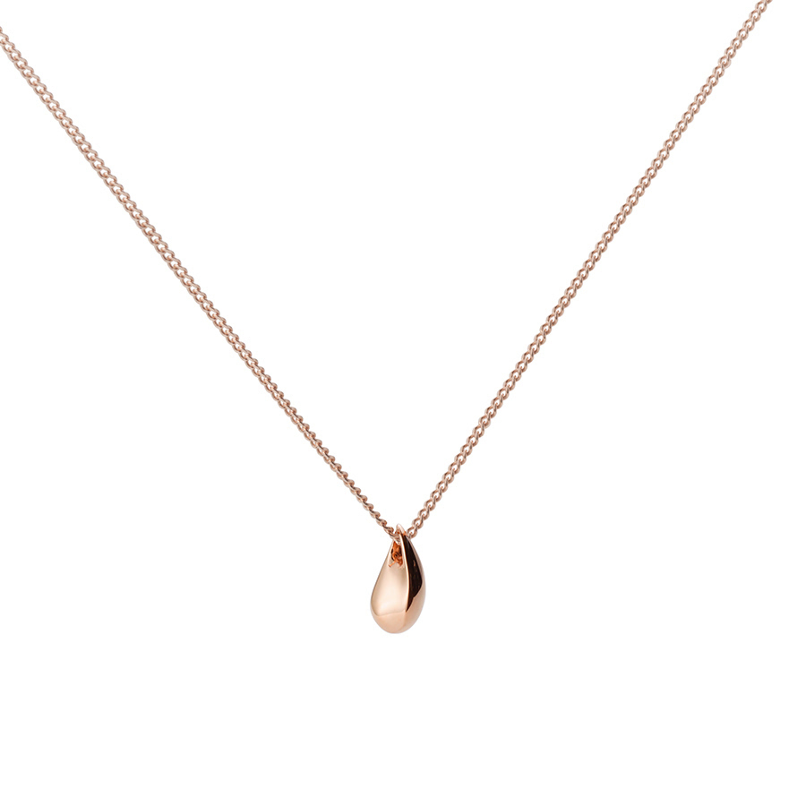 Dew pendant (S) 14k red gold