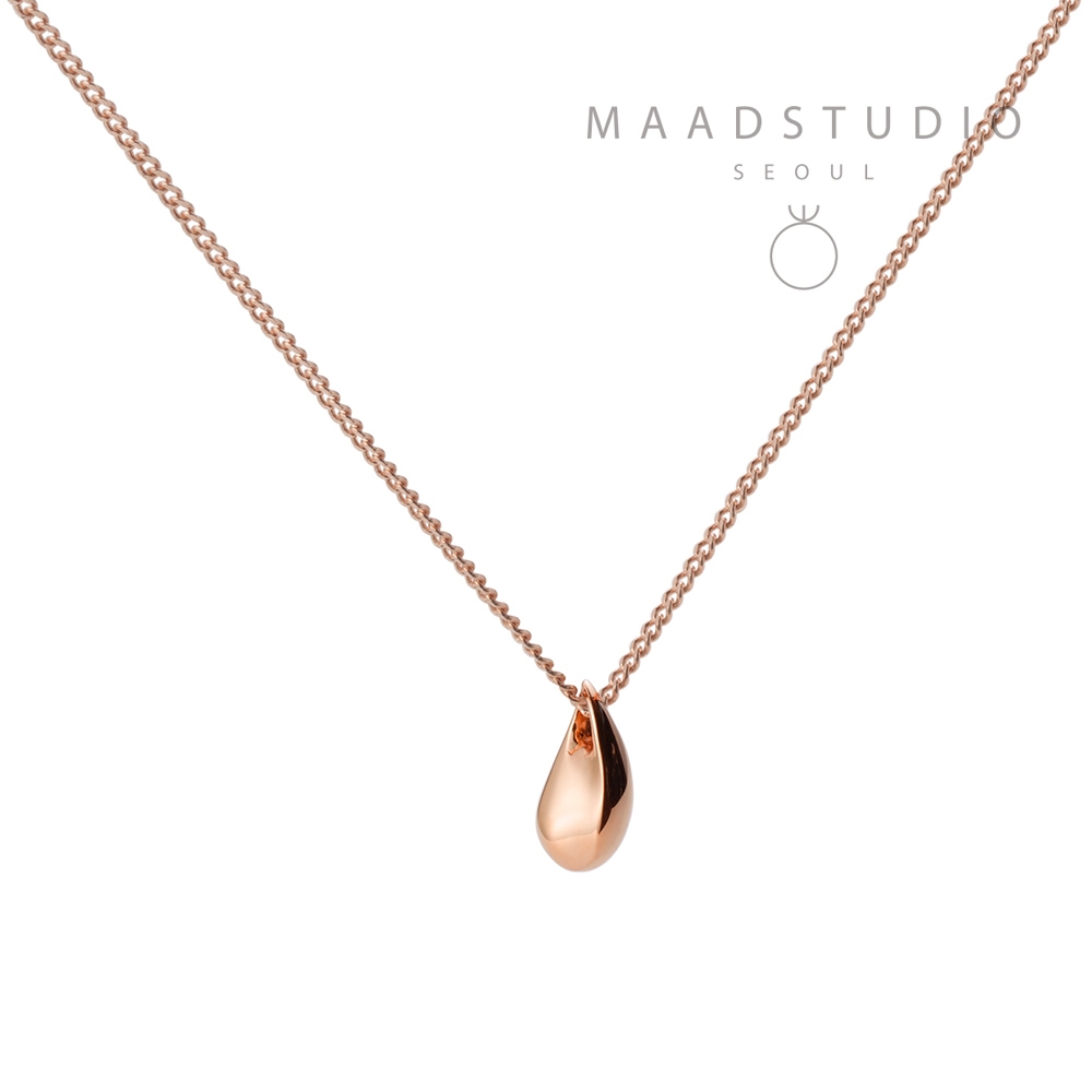 Dew pendant (S) 14k red gold