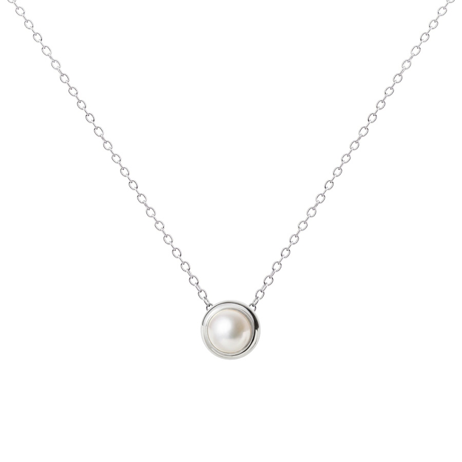 Donguri earring Sterling silver pearl