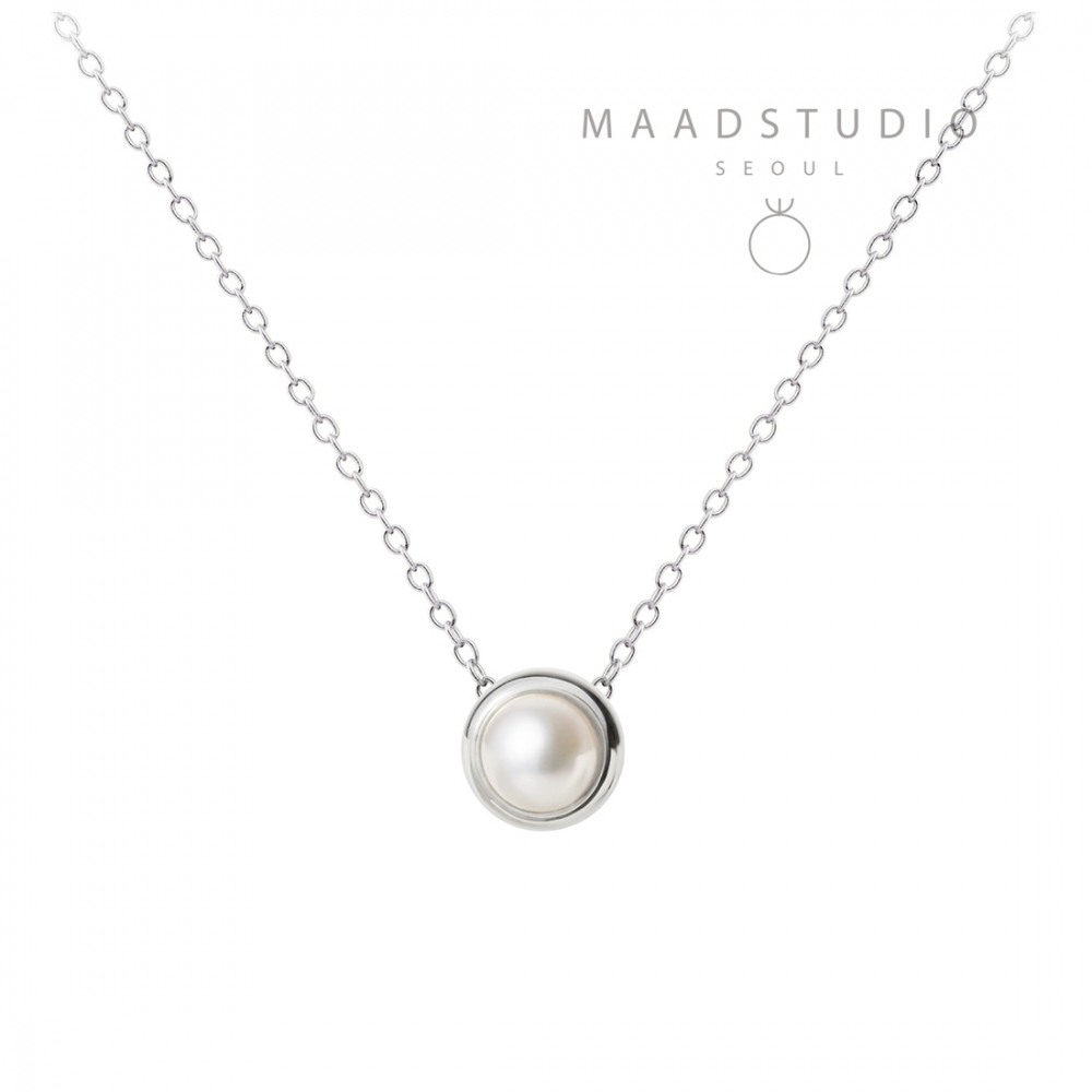 Donguri earring Sterling silver pearl