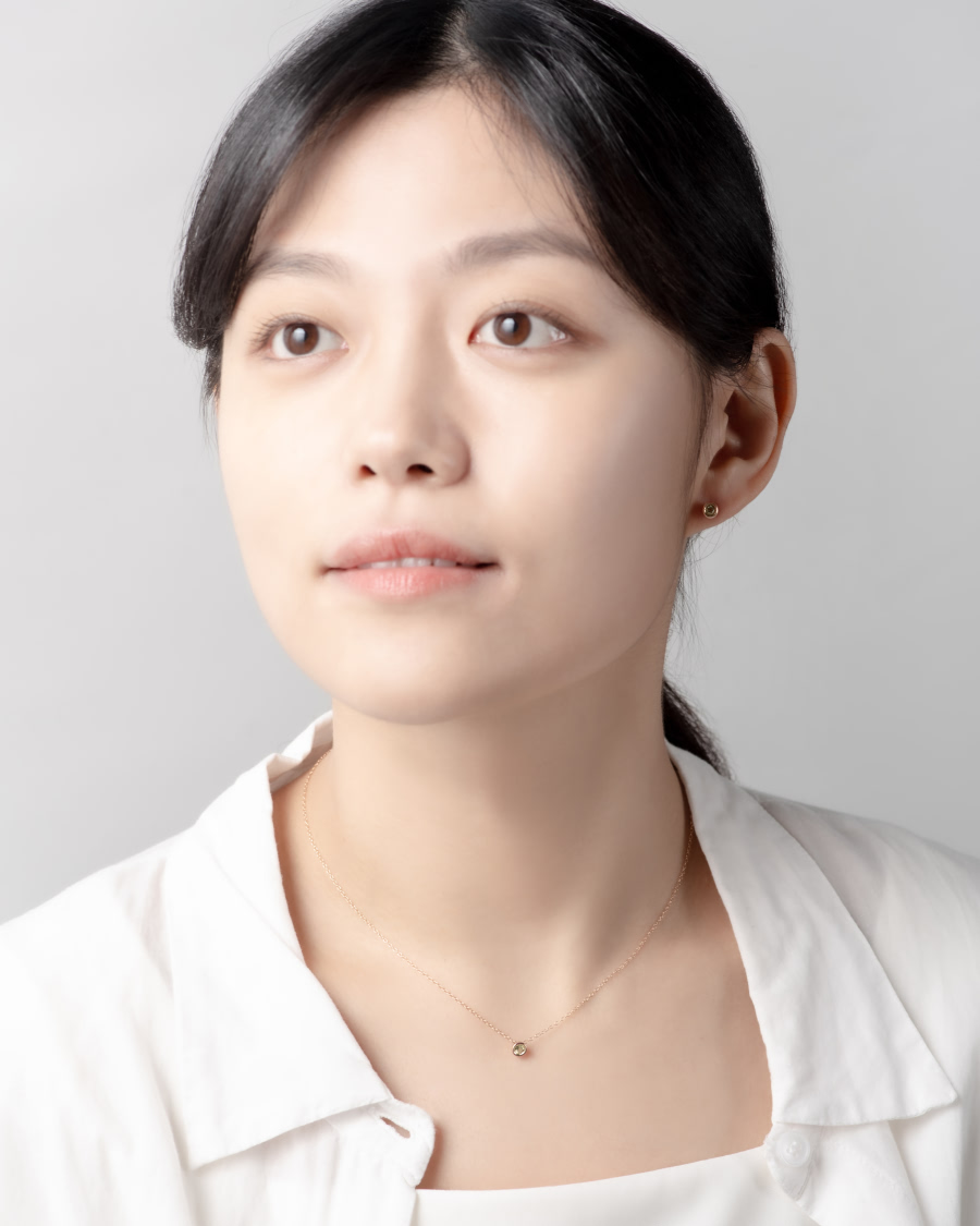 헤미스피어 귀걸이 14k 레드골드 0.1ct