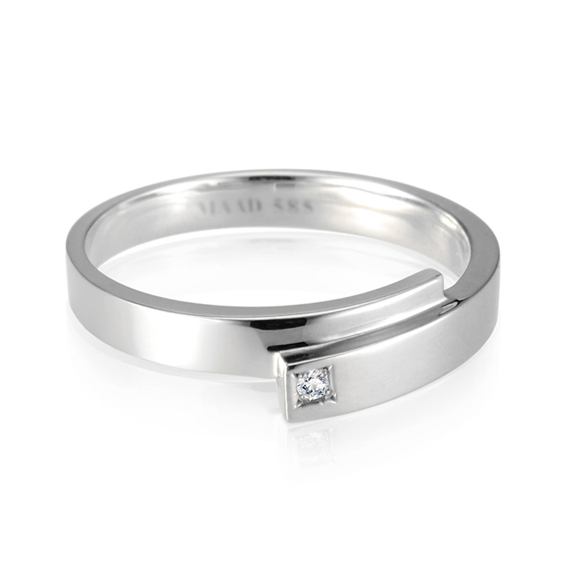 커버링 (중) Silver_925 diamond