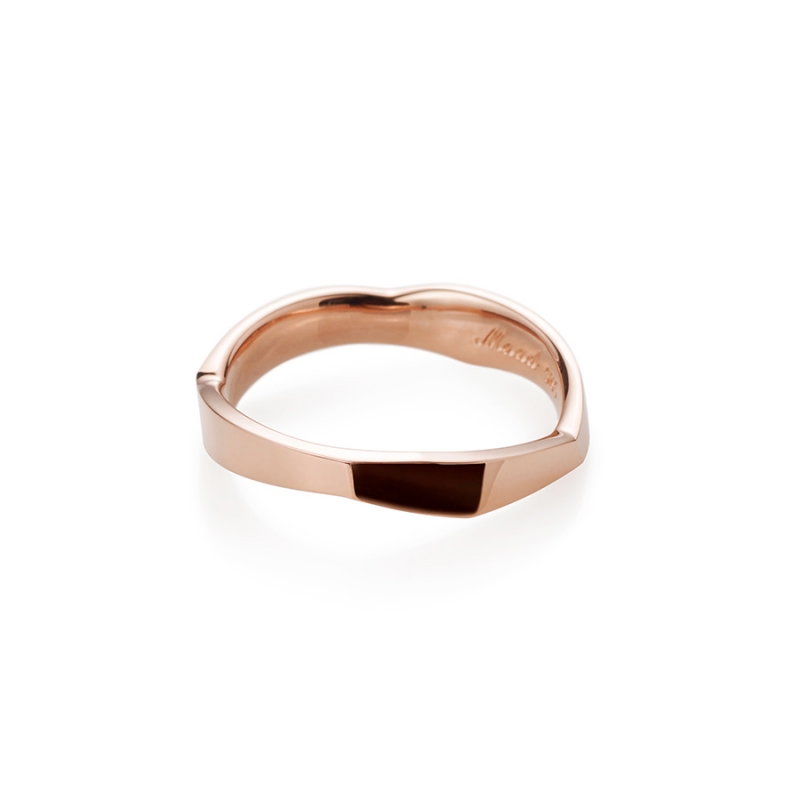 Bough ring (S) 14k Red gold