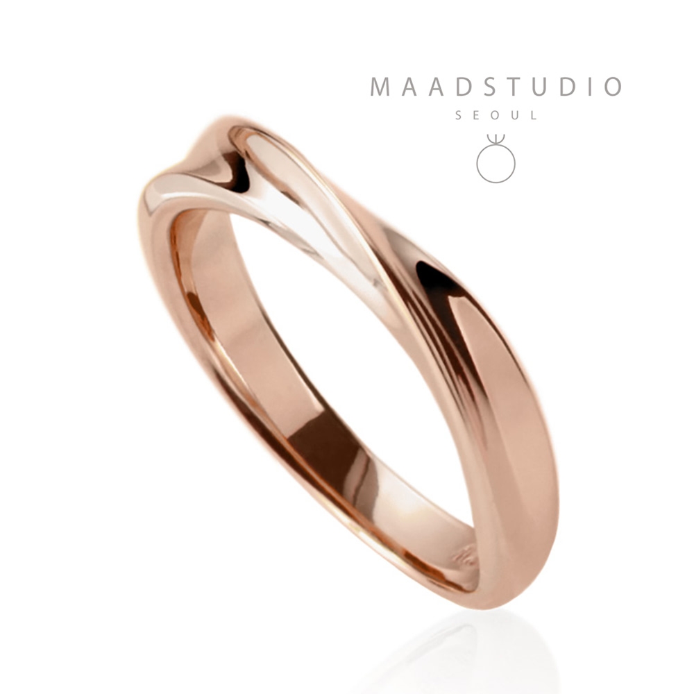 Infinity IV Ring (S) 14k Red gold