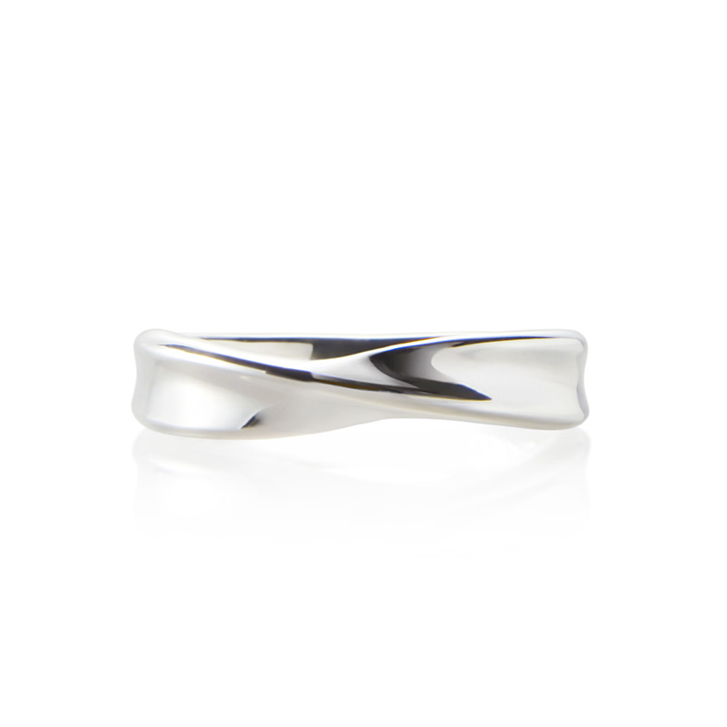 Infinity IV Ring (M) 14k White gold