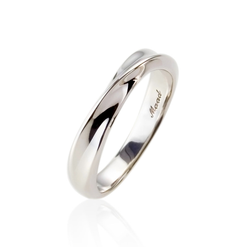 Infinity IV Solitaire ring (M) Sterling silver