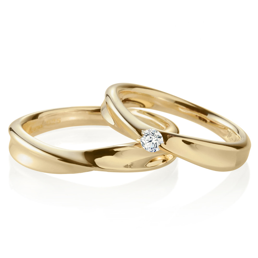 인피니티IV 커플링 (소+소) 14k 0.1ct & flat