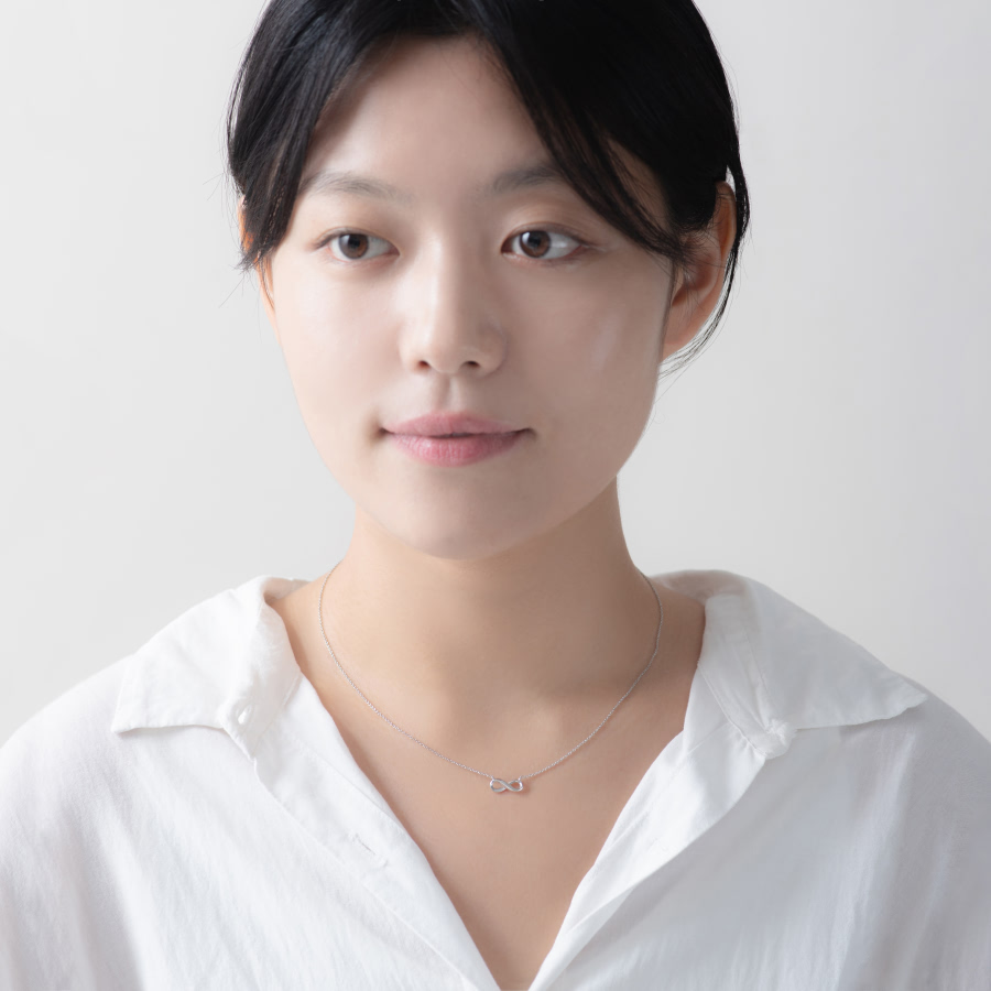 인피니티 목걸이 (소) Silver_925