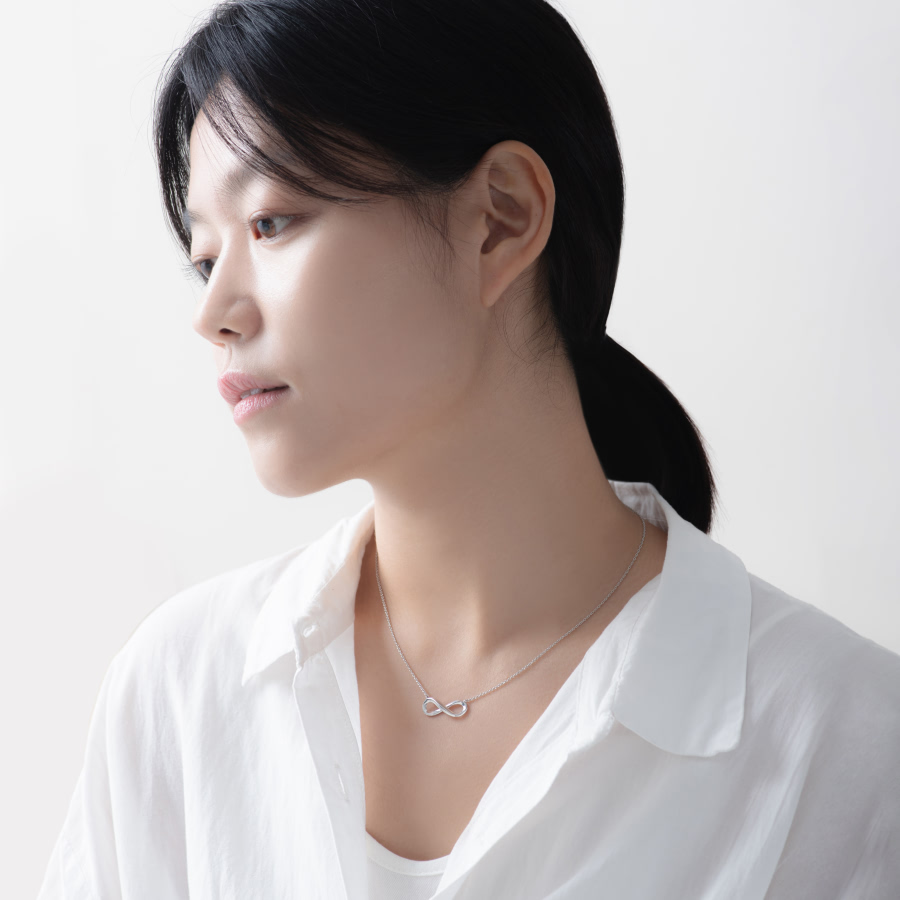 인피니티 목걸이 (대) Silver_925