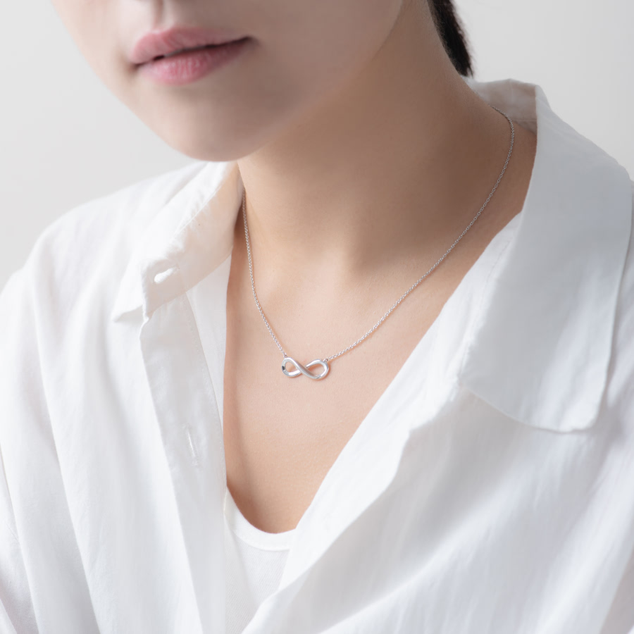 인피니티 목걸이 (대) Silver_925
