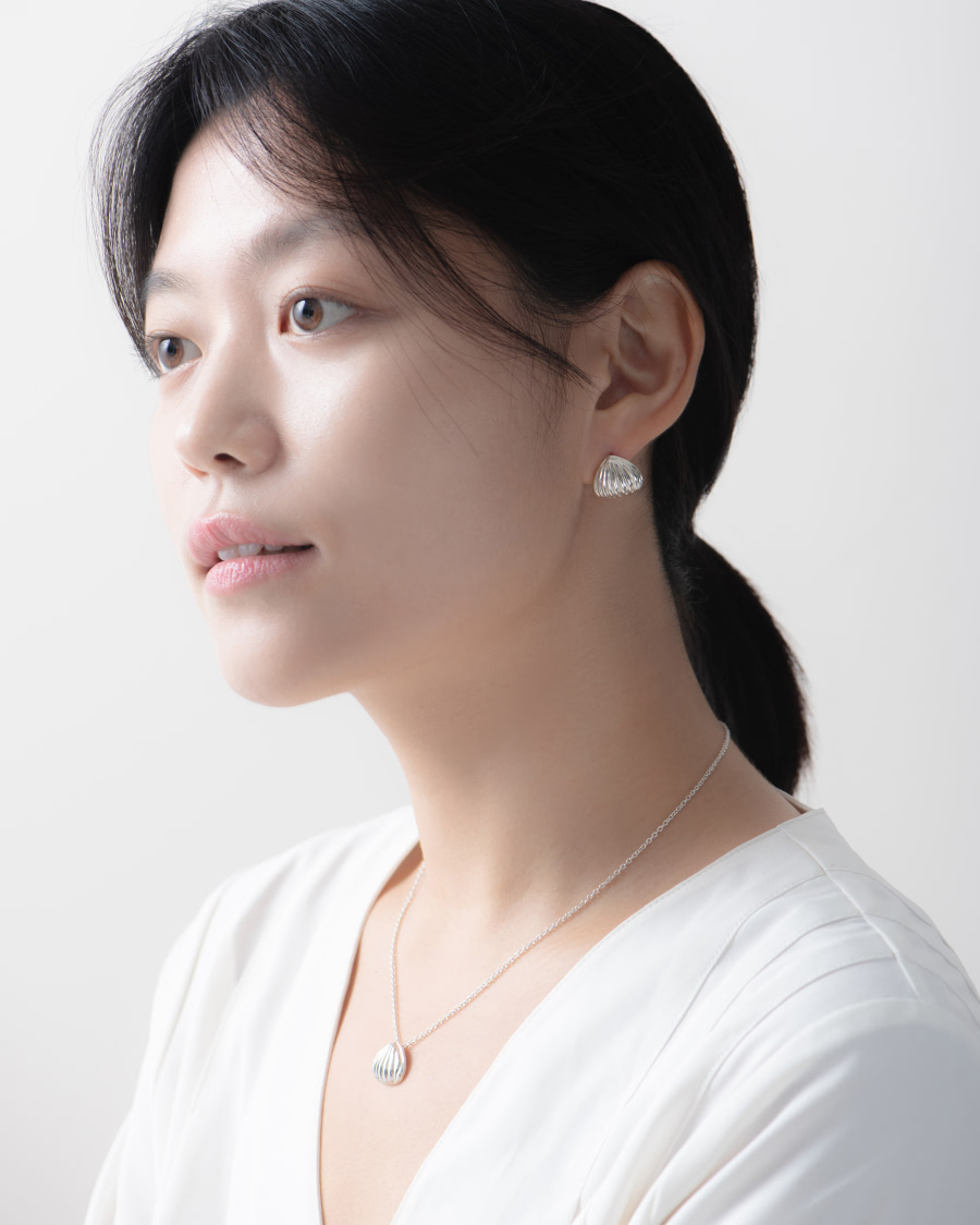 시쉘 귀걸이 Silver_925