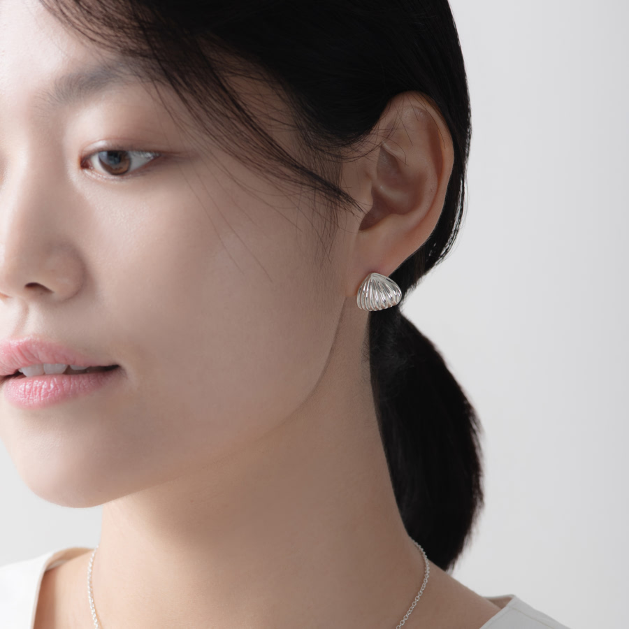 시쉘 귀걸이 Silver_925
