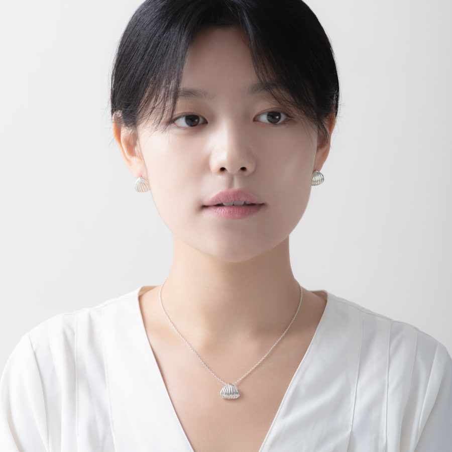 시쉘 귀걸이 Silver_925