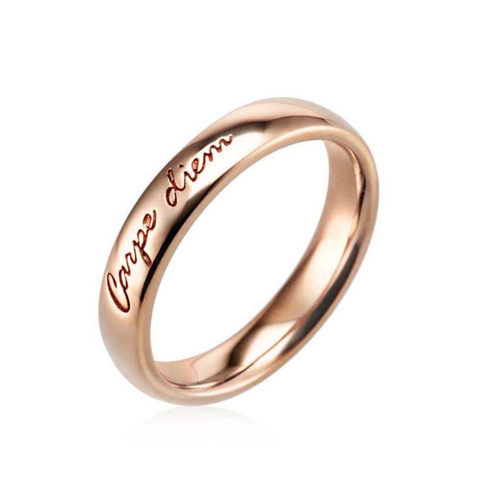 까르페디엠 반지 (소) 14k 레드골드