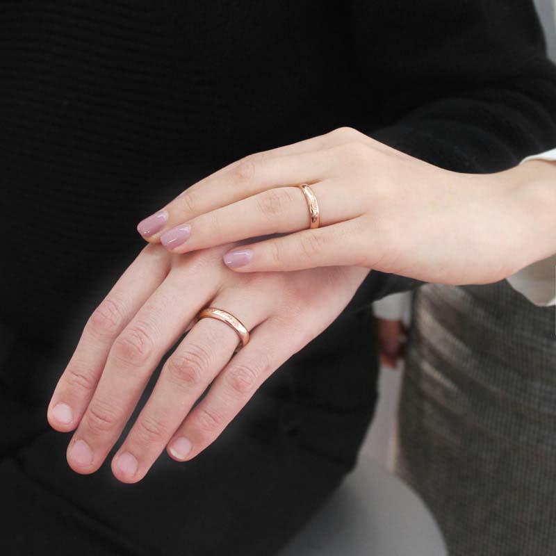 까르페디엠 반지 (소) 14k 레드골드