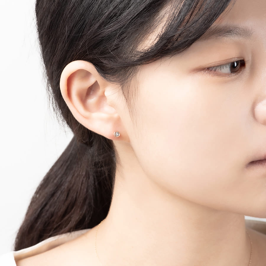 헤미스피어 Set 14k 레드골드 0.1ct