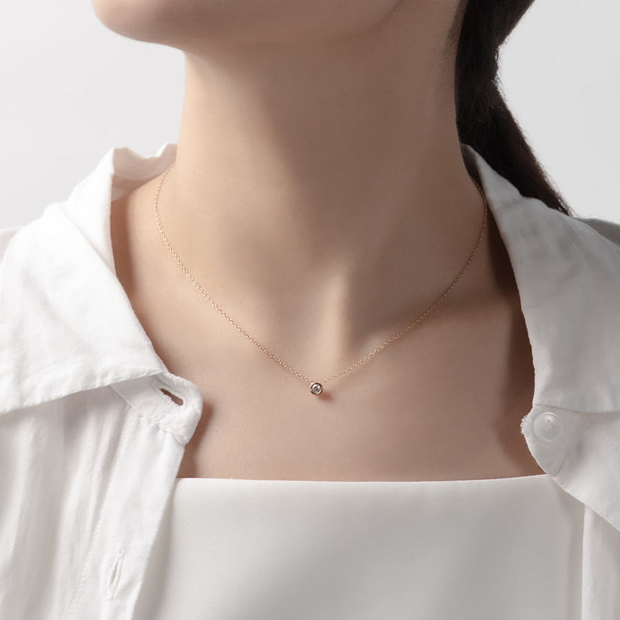 헤미스피어 Set 14k 레드골드 0.1ct