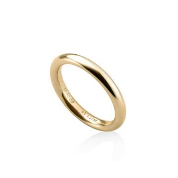 MR-I 오벌밴드링_Raised 2.7mm (중) 14k