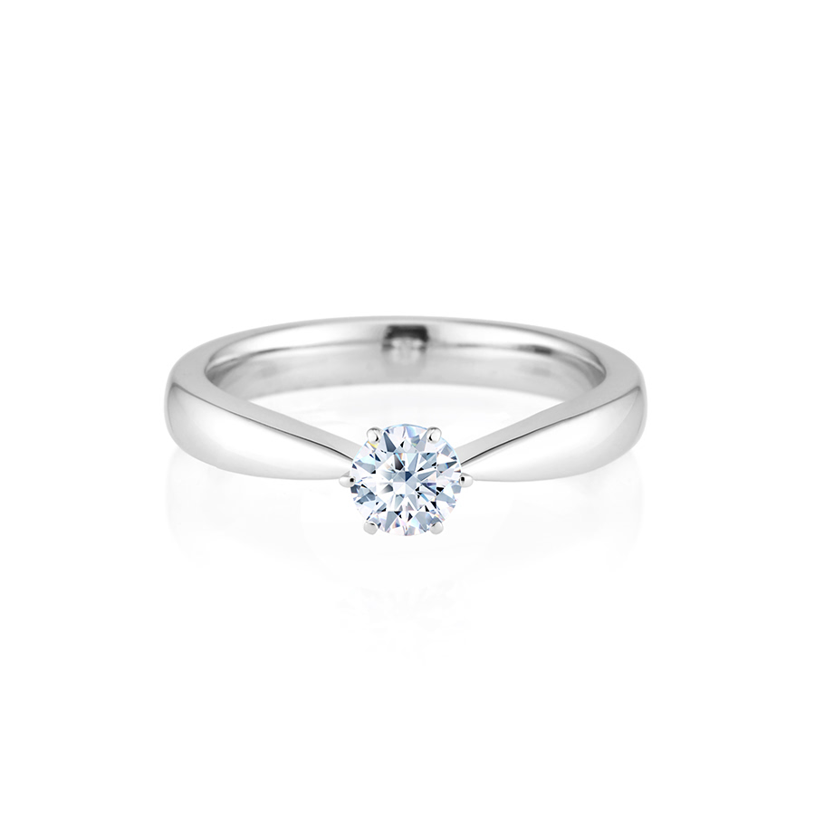 다이아나 반지 14k 화이트골드 0.3ct