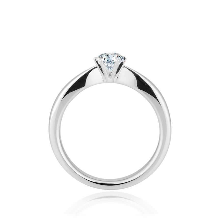 다이아나 반지 14k 화이트골드 0.3ct