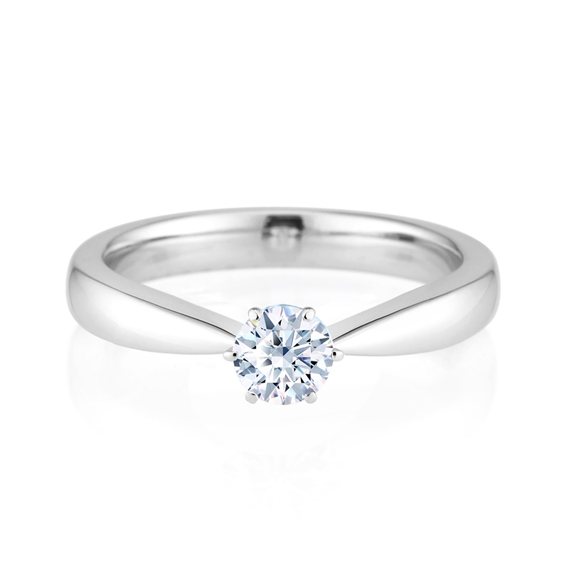 다이아나 반지 14k 화이트골드 0.3ct