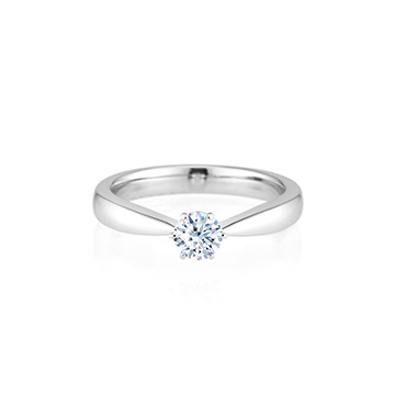 다이아나 반지 14k 화이트골드 0.3ct