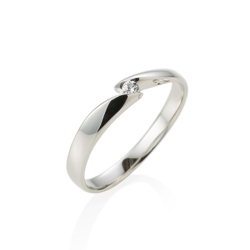 춘란 MG 반지 (중) Silver_925 0.04ct