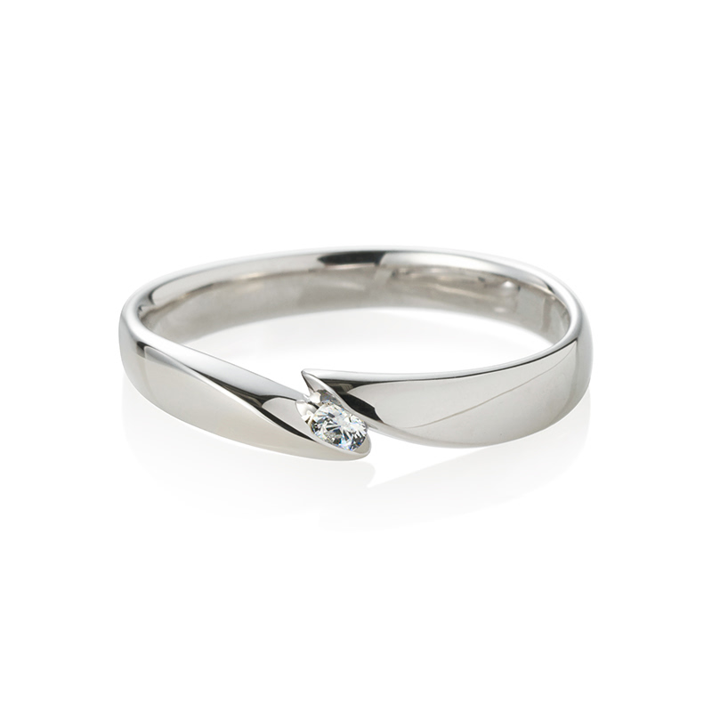 춘란 MG 반지 (중) Silver_925 0.04ct