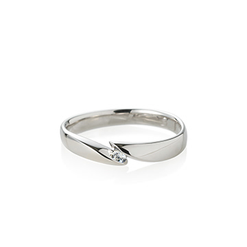 춘란 MG 반지 (중) Silver_925 0.04ct