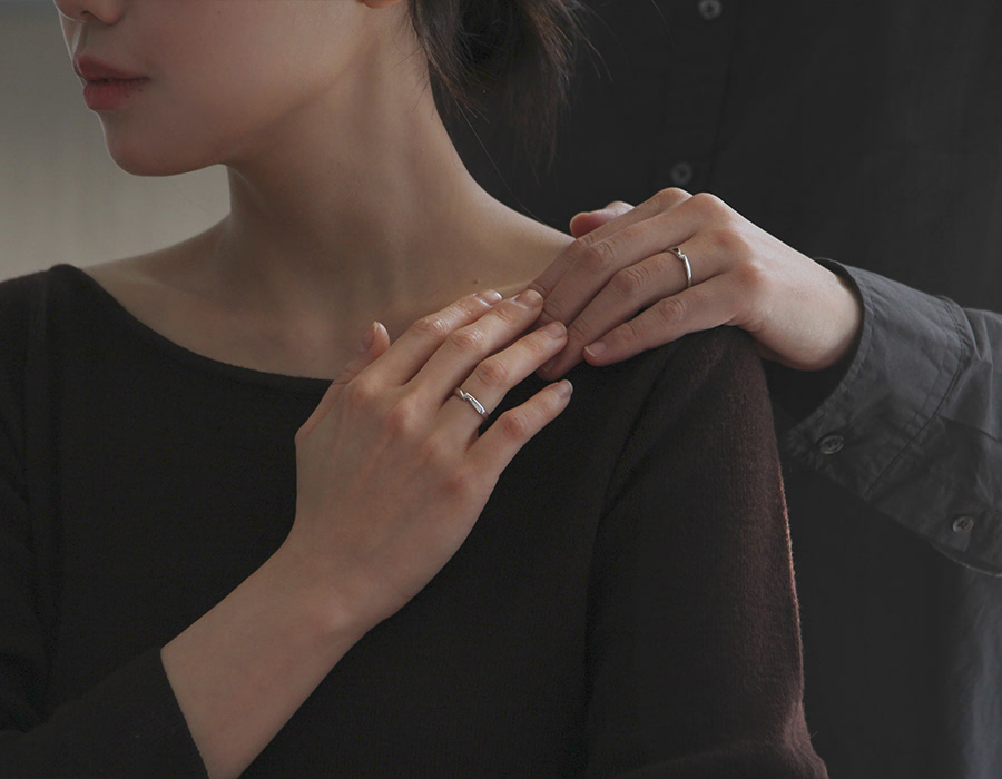 춘란 MG 반지 (중) Silver_925