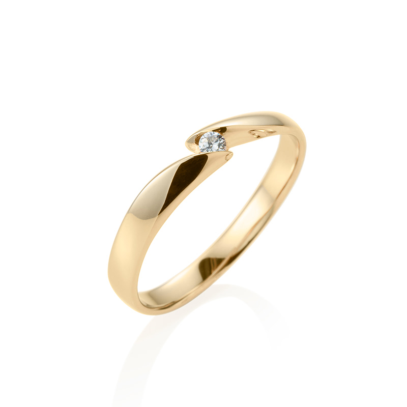춘란 MG 반지 (중) 14k 0.04ct