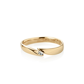 춘란 MG 반지 (중) 14k 0.04ct