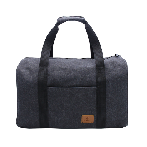 VINTAGE BOSTON DUFFELBAG / Darkgray