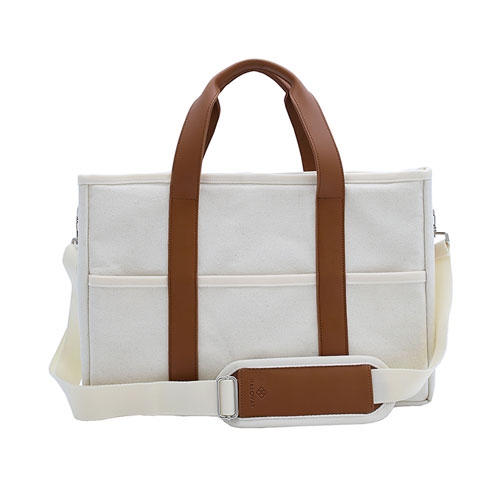 SQUARE TUMBLER BAG / IVORY