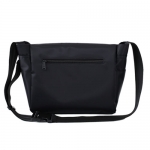 ZEFF BUCKLE MESSENGER BAG / BLACK