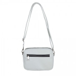 BEBE MINI SQUARE CROSS BAG / PATTERNED WHITE