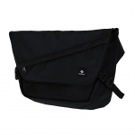 FOUR SEASON MESH MESSENGER BAG / BLACK