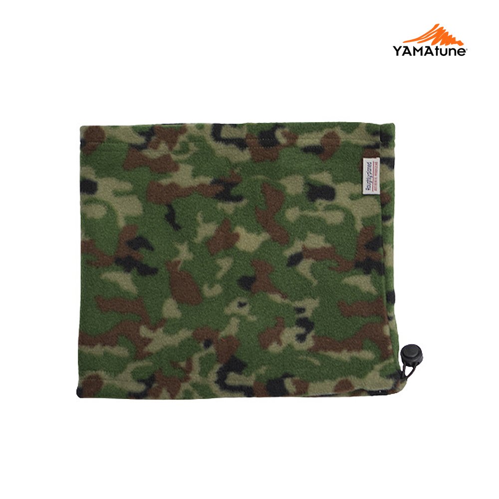 야마튠 카모 플리스 넥워머 프리사이즈 사이즈조절끈