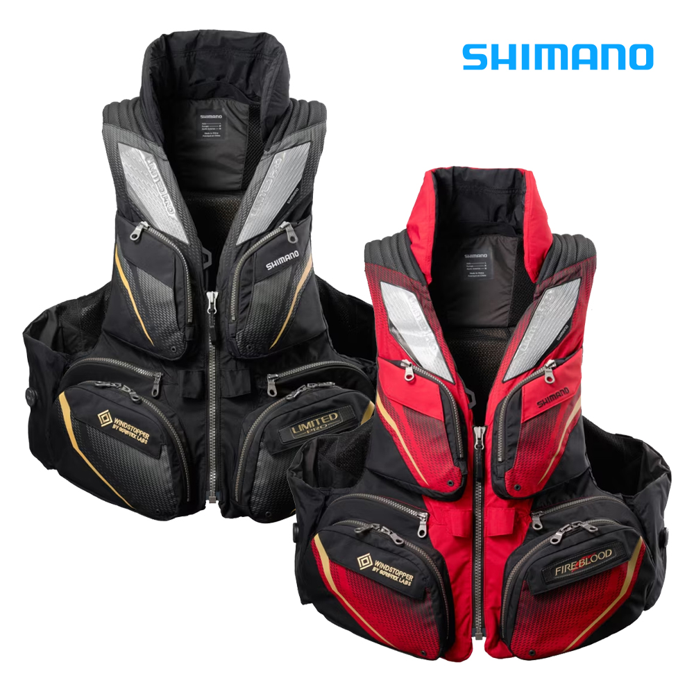시마노 VF-130Y 25년 신형 플로팅 베스트 리미티드 프로 윤성 갯바위 구명복