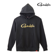 가마가츠 GM-3790 로고 후디 블랙 25 NEW 낚시후드티