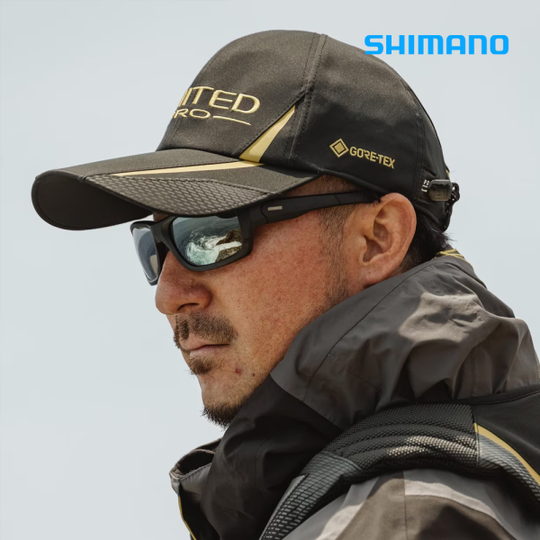 시마노 CA-111X 리미티드프로 고어텍스 헤드그립 레인 캡 방수 낚시모자