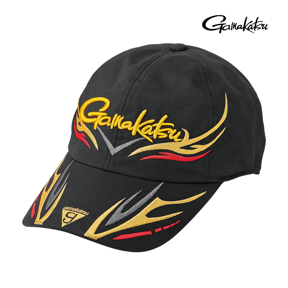 가마가츠 GM-9123 울티마쉴드 6방 낚시모자 블랙