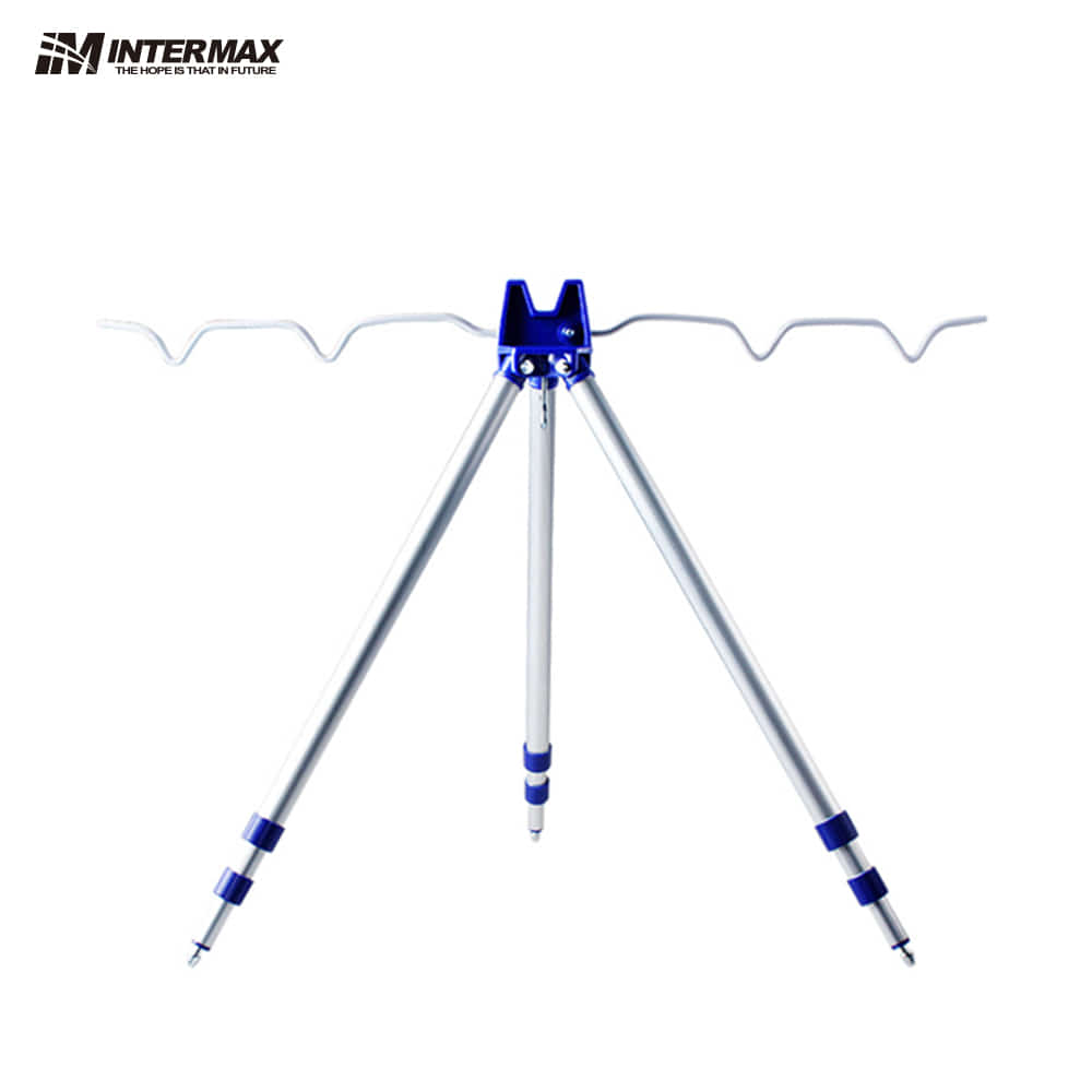 인터맥스 IM-0132 3단 삼각 받침대 원투 낚시 거치대